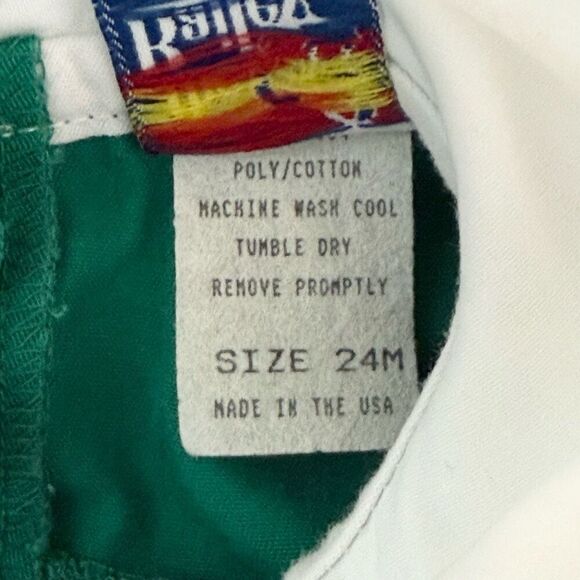 The Bailey Boys Vintage Holiday Christmas Romper Embroidered Santa - US Kids 24M - Picture 9 of 9